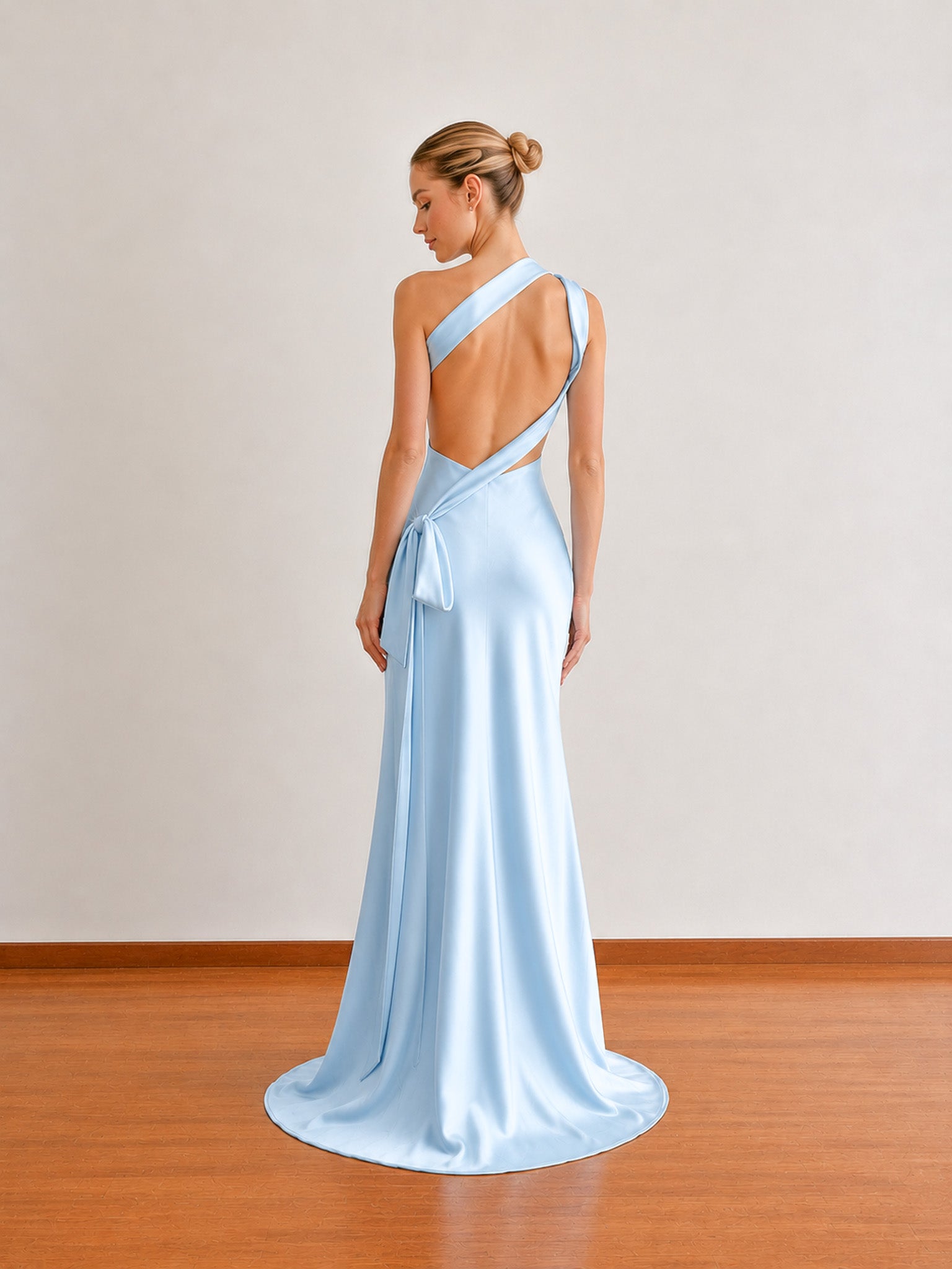 Vestido Mónica Azul Claro